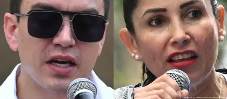 Daniel Noboa y Luisa Gomzalez