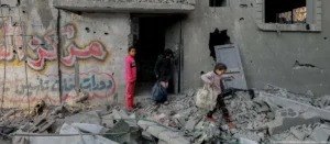 Franja de Gaza y niños muertos