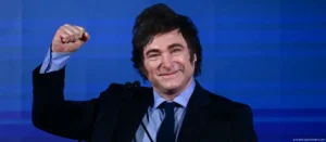 Javier Milei imita a Trunp