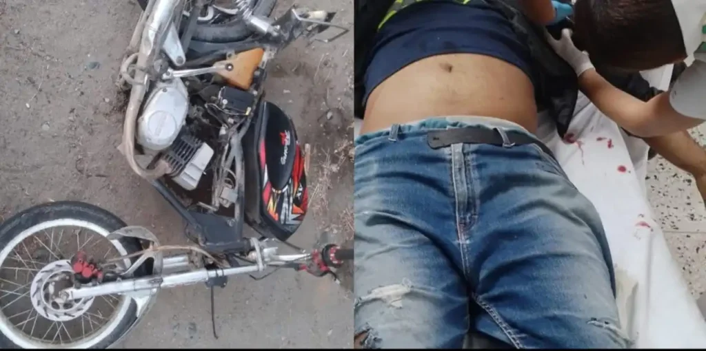 Muere motorista en choque