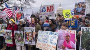 Protestan cierre USAID