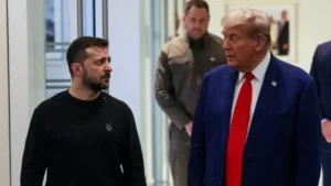 Trump y Zelensky