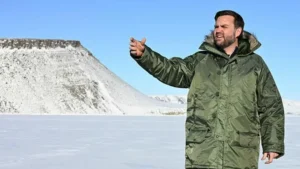 J D Vance en Groenlandia