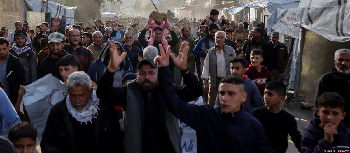 Marchan contra Hamas