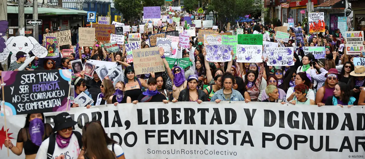 Marchas de nujeres en AL