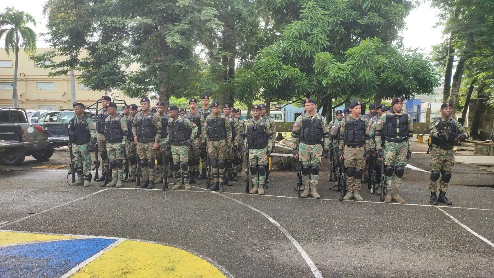 Militares a SFM por huelga