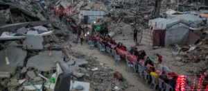 Palestinos en el ayuno de Ramadan