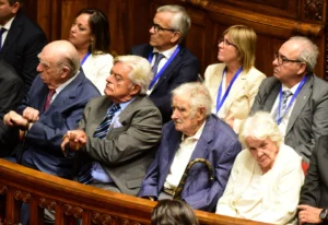 Pepe Mujica entre los asistentes