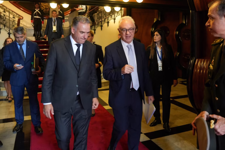Presidente de Uruguay y su canciller