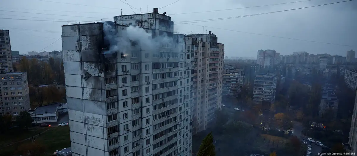 Edificio en Kiev. Ucrania