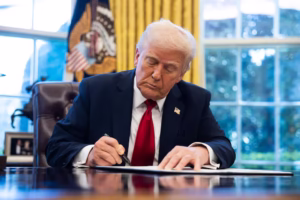 El presidente de EEUU, Donaldo Trump