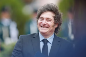 Milei, presidente de Argentina