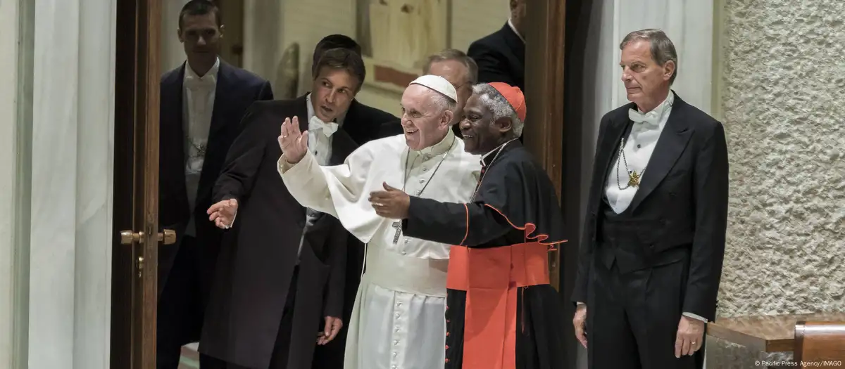 No probalidades papa africano