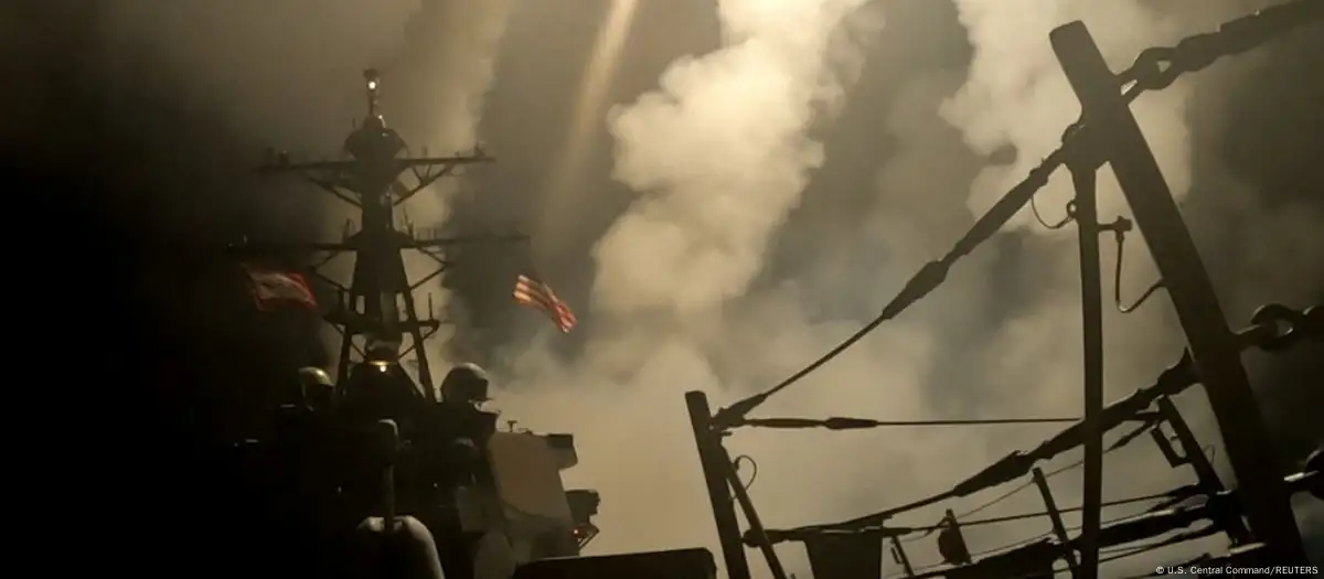 Posicion marina de Huties