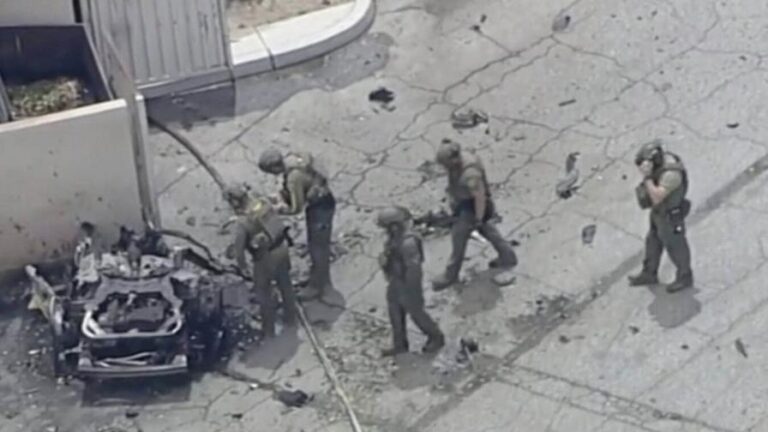 Atacante trato de grabar atentado