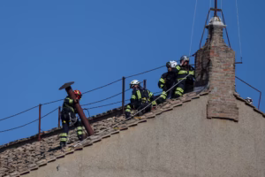 Chimenea de la capilla Sixtina