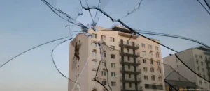 Edificio agrietado en Moscu