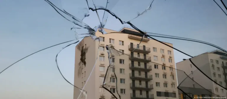 Edificio agrietado en Moscu