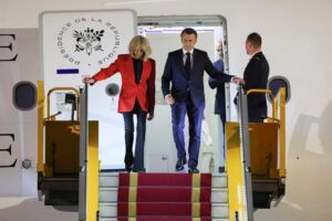 Macron abofeteado