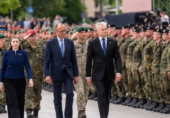 Merz dice defender a la OTAN