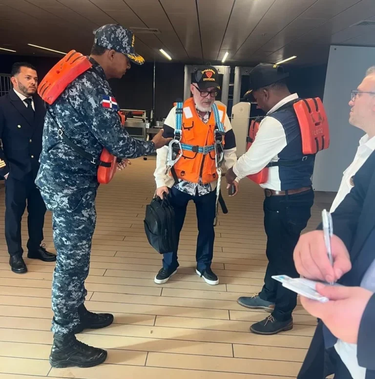 Momento del arresto de Angel Martinez