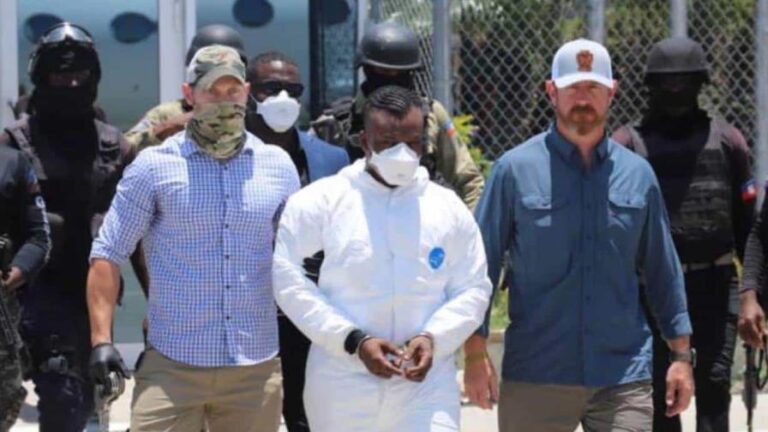 Pandillero haitiano condeando en USA