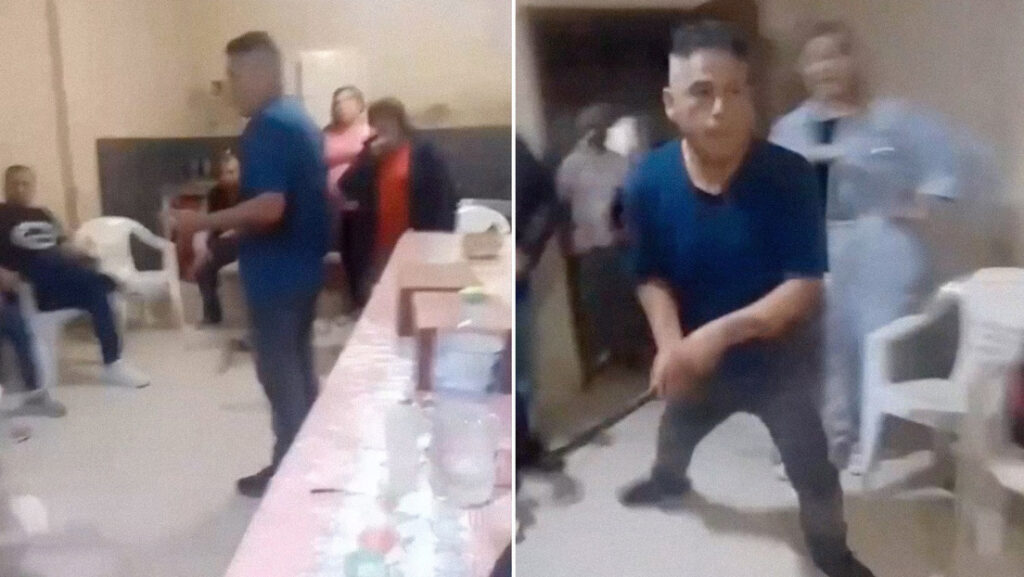 Pastores se caen a golpes