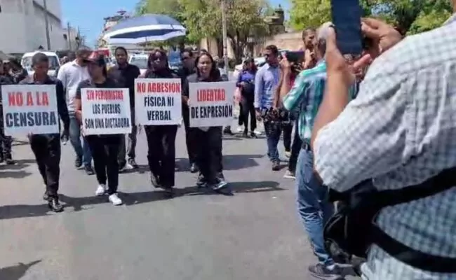 Periodistas protestan en RD