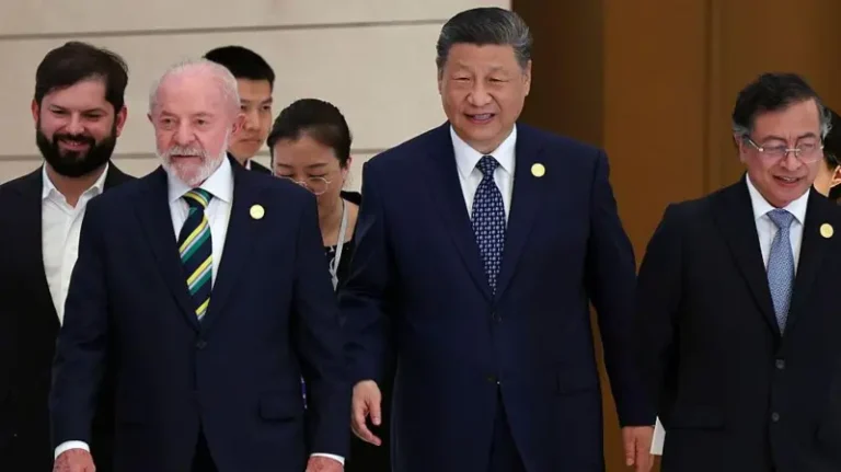 Presidentes de China, Brasil, Colombia y Chile