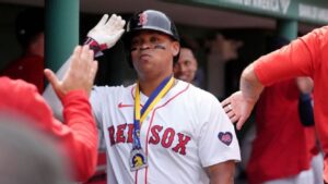 Rafael Devers de los Red Sox