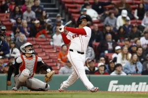 Rafael Devers muestra su poderio