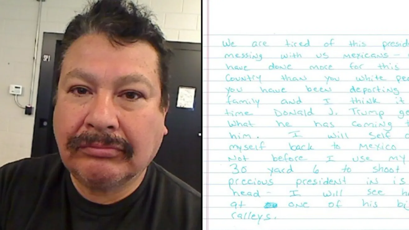 RamonMoralesReyes acusado de amenazar a Trump