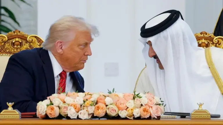 Trump y el emir de Qatar