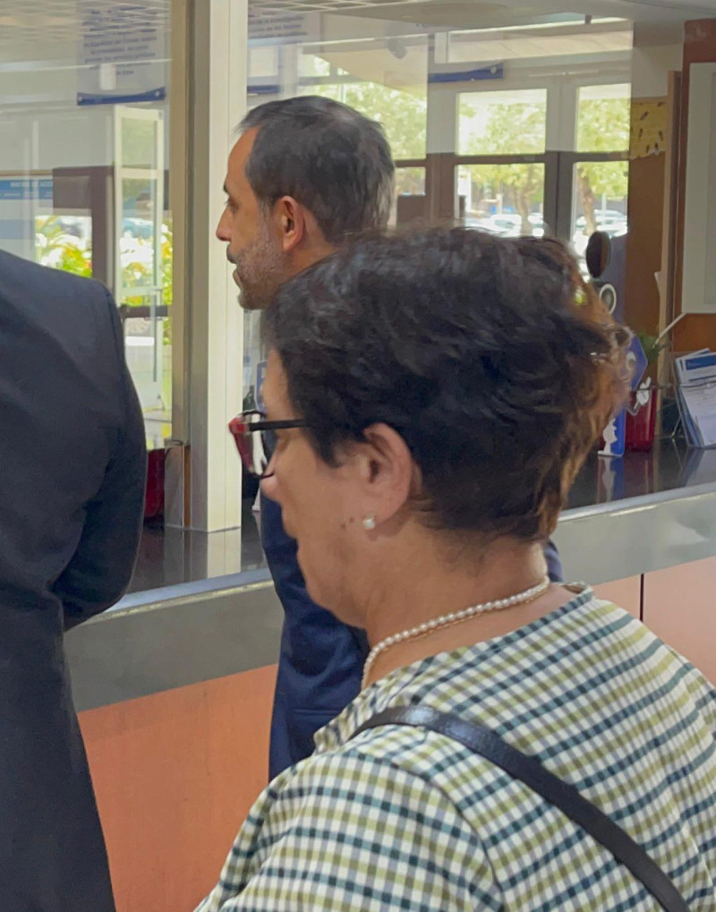 Antonio Espaillat y su hemana