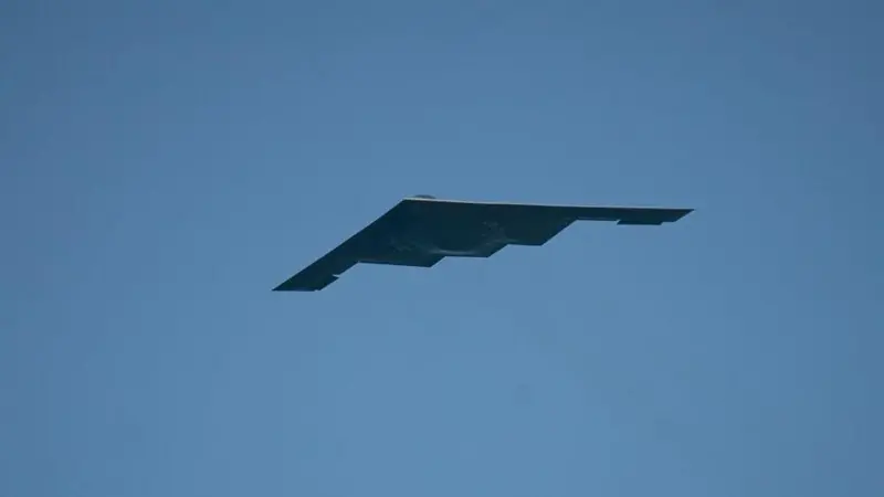 Bomardero B-2 usado para destruir en Iran