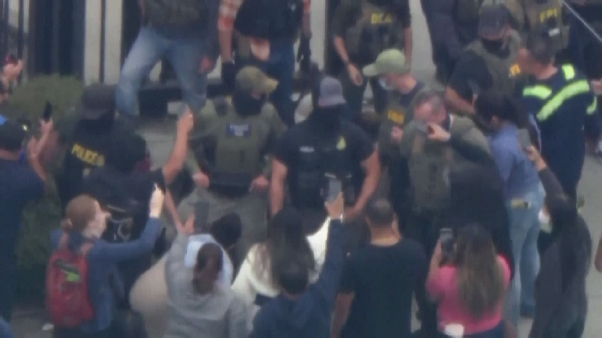 Detencion de indocumentados en LA