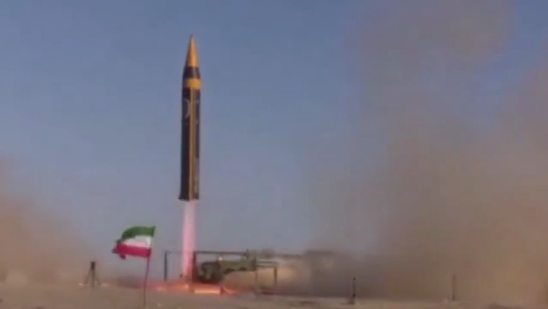 Fusil balistico lanzado por Iran a Israel