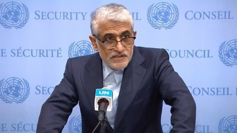 Iravani, representante de Iran en la ONU