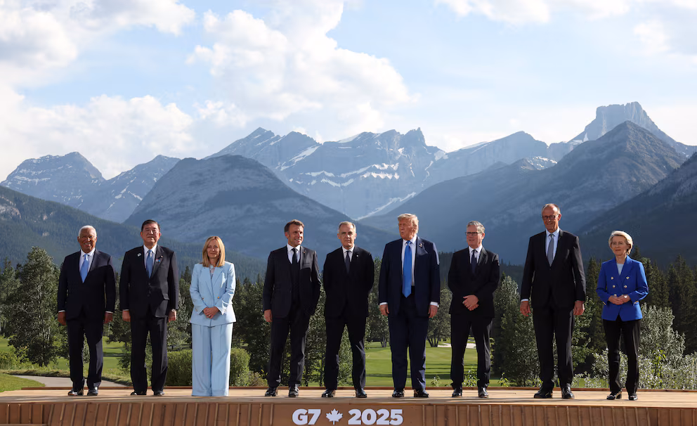 Lideres mundiales del G-7