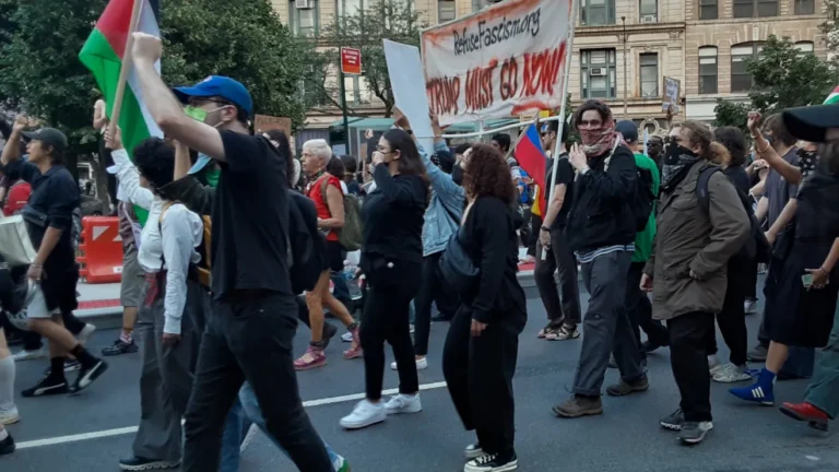Marcha contra ICE en NYC