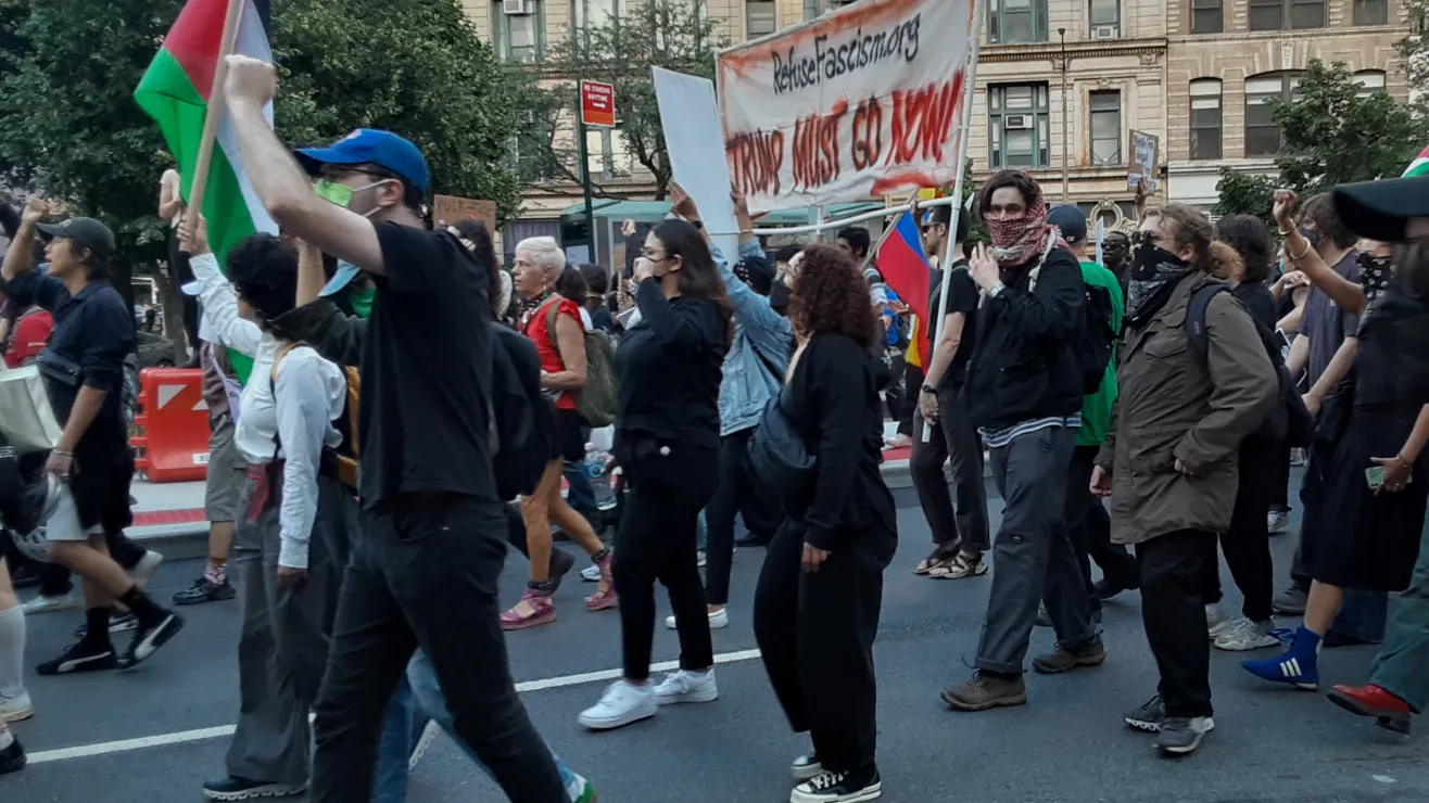 Marcha contra ICE en NYC