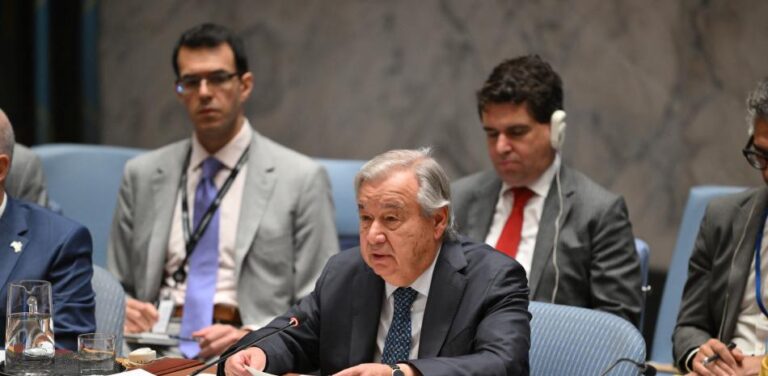 Secretario general de la ONU, Antonio Guterres