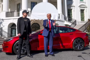 Tesla, Musk y Trump