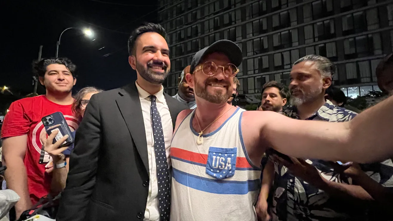 Triunfo de Zohran Mandani en primarias democratas NYC