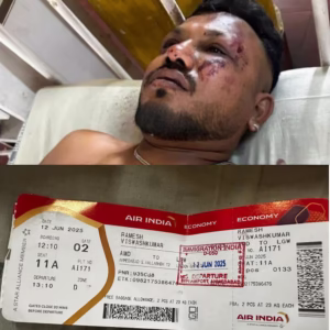 Unico sobreviviente accidente aereo en la India