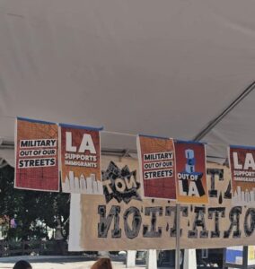 Arte y solidaridad entremigrantes de LosAngeles