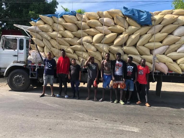 Haitianos detenidos en Bahoruco