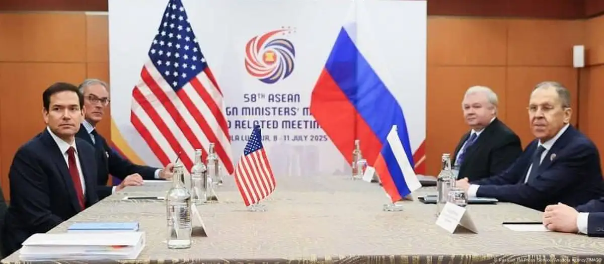 Marco Rubio y su homologo ruso