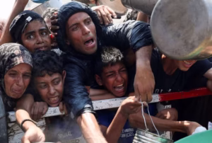 Palestinos hambrientos