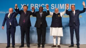 Presidentes en la cumbre del BRICS